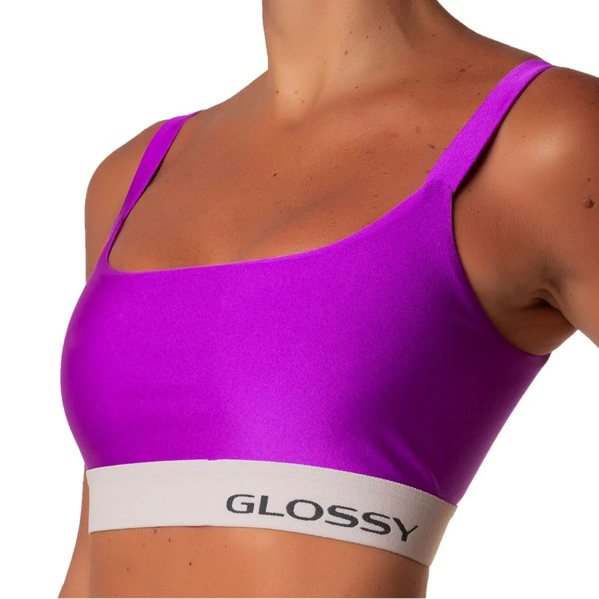 Top Glossy - Fuchsia Gray