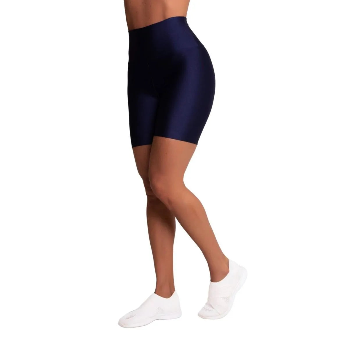 Satin Touch Sculpt Short - Navy