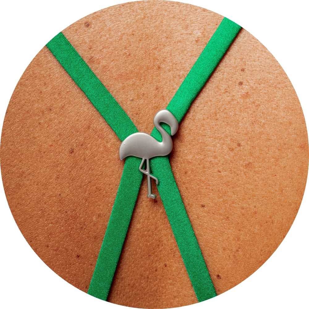 Top Flamingo - Verde Bandeira