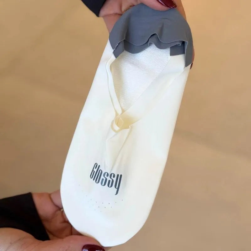 ComfortGrip™ No-Show Socks with Anti-Slip Heel