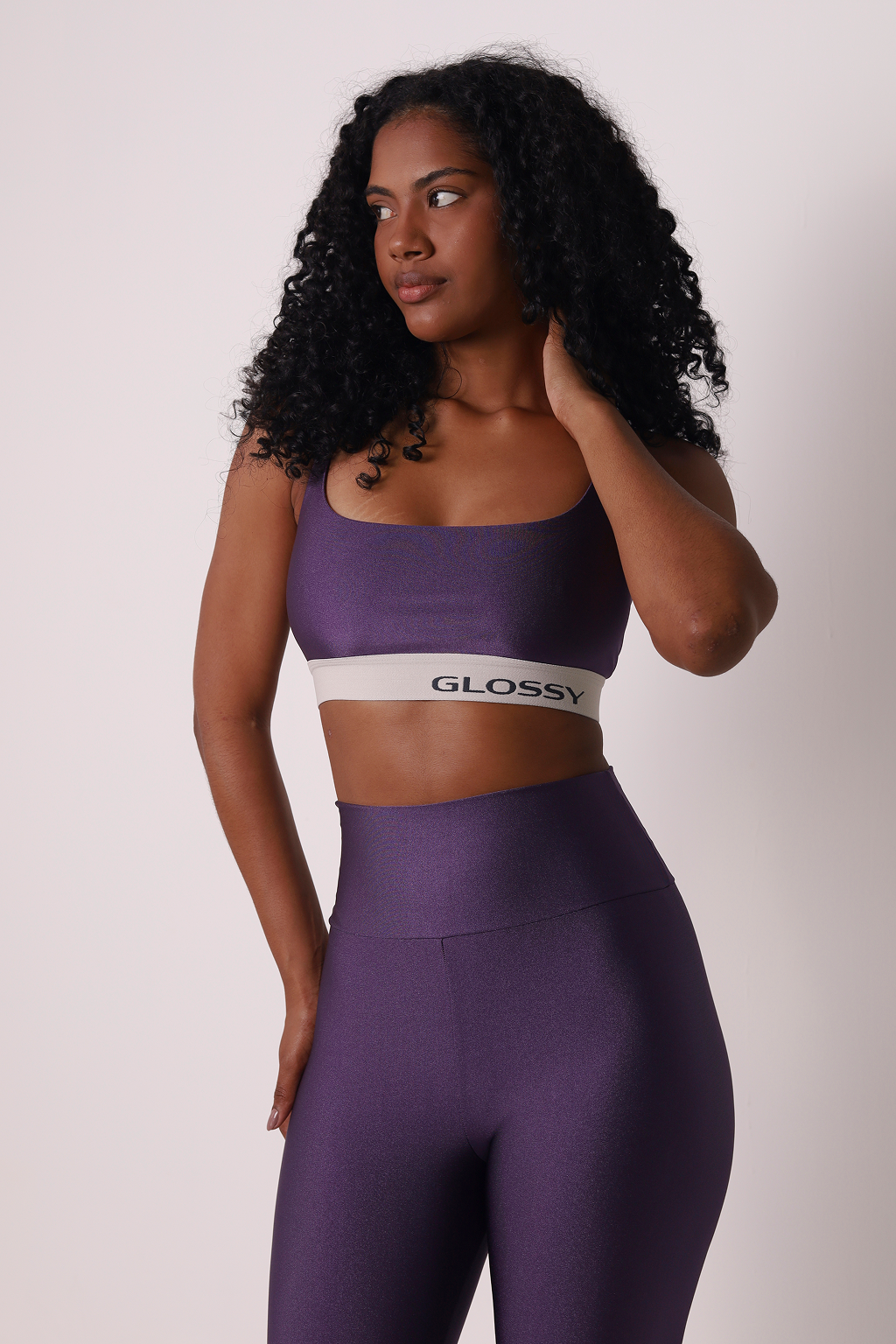Satin Touch Sculpt Legging - Ametista