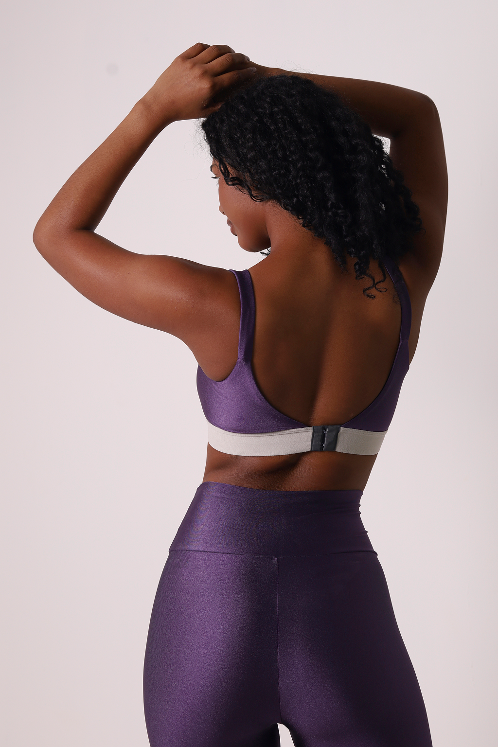 Satin Touch Sculpt Legging - Ametista