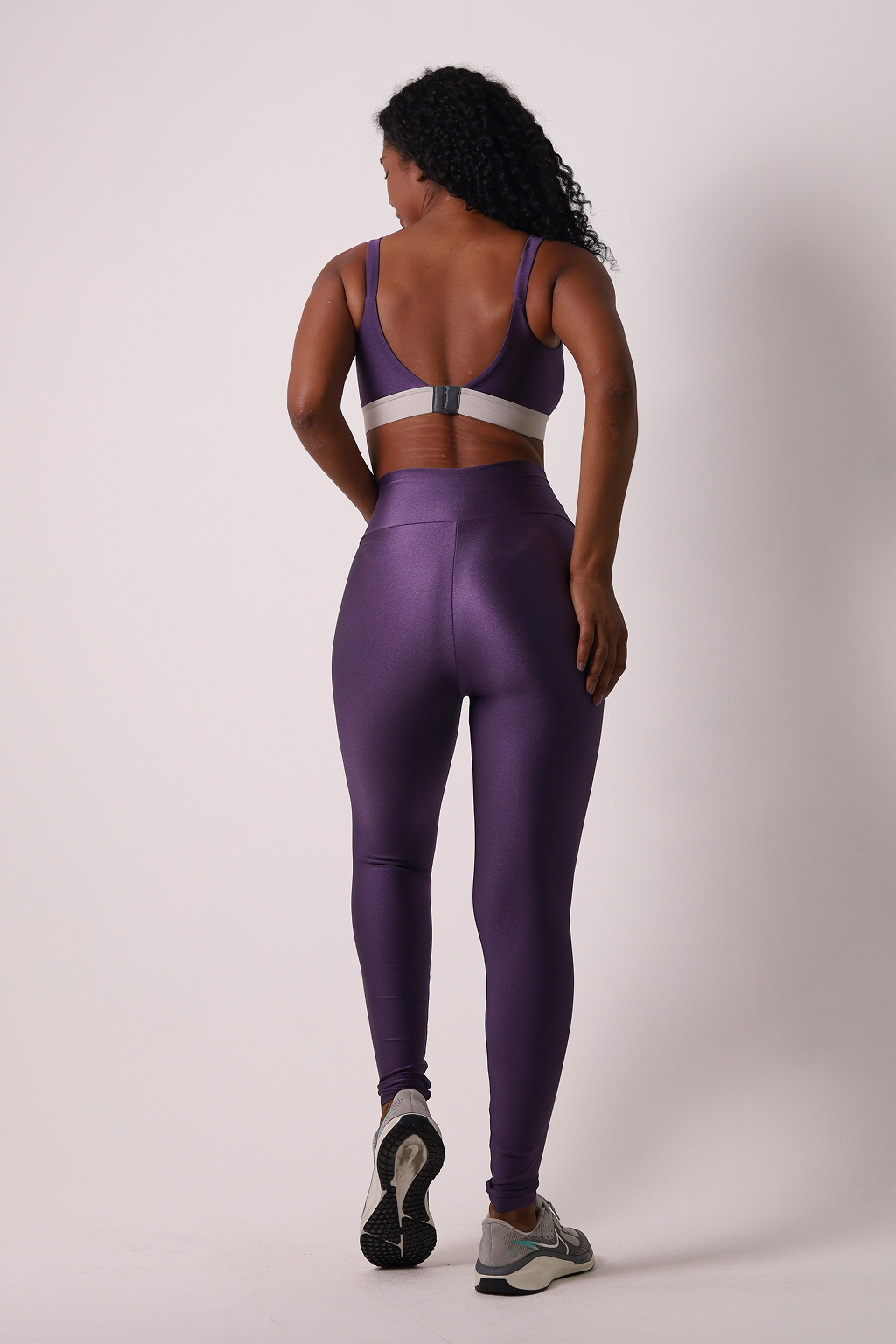 Satin Touch Sculpt Legging - Ametista
