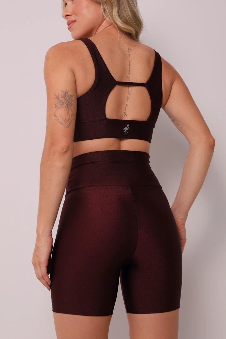 Satin Touch Sculpt Short - Barolo