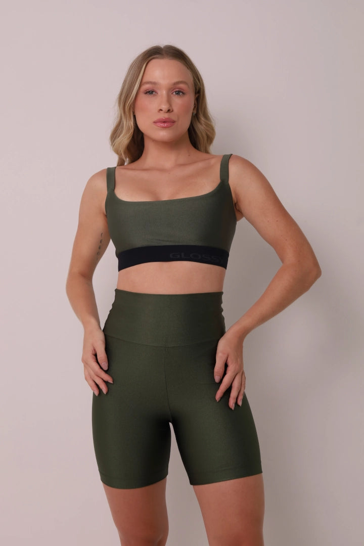 Satin Touch Sculpt Short - Croco
