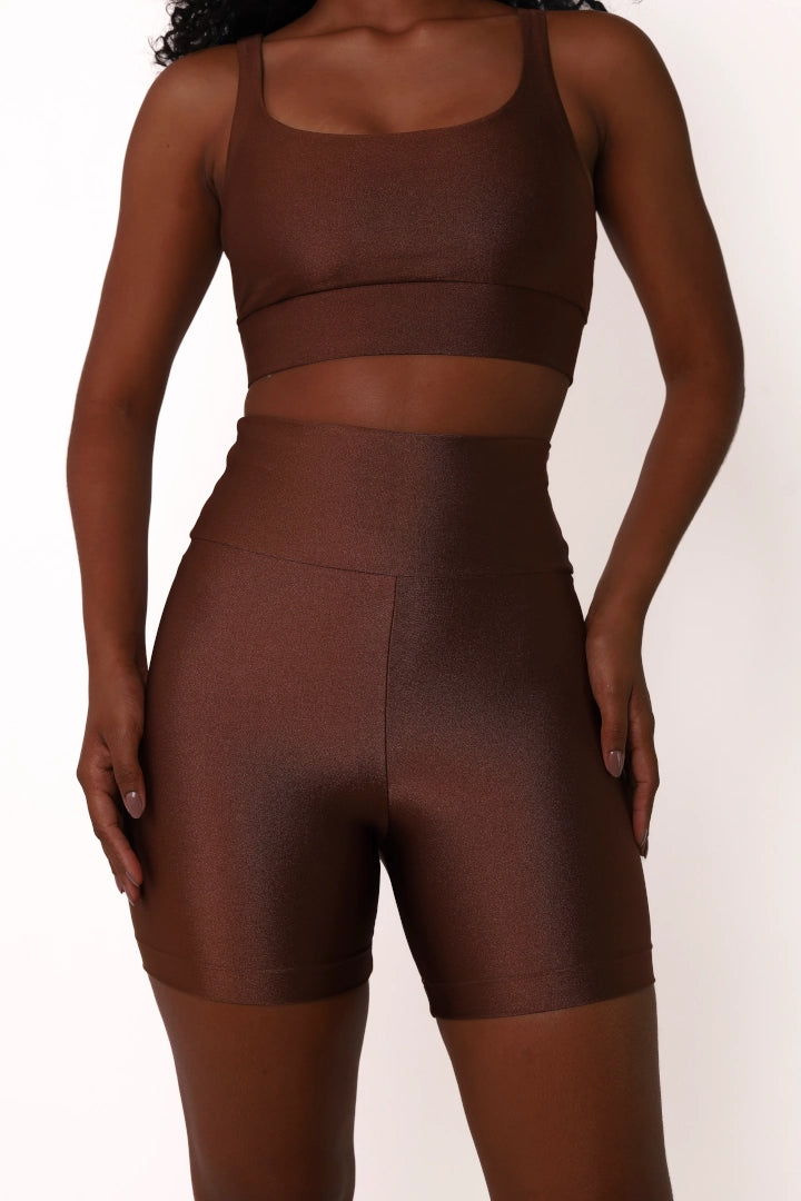 Satin Touch Sculpt Short - Cookie