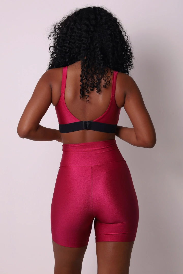 Satin Touch Sculpt Short - Desejo