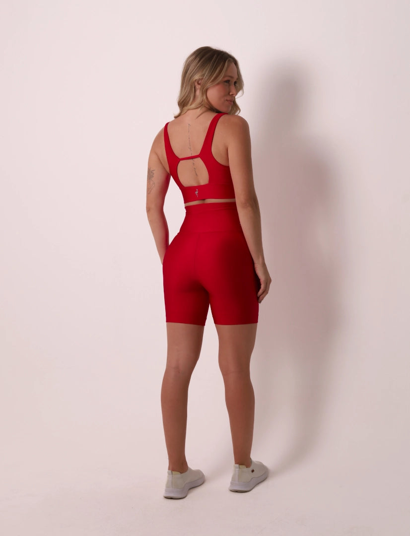 Satin Touch Sculpt Short - Tomate