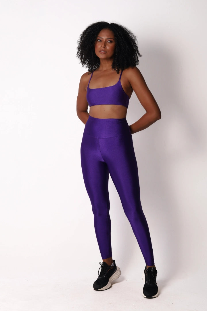 Satin Touch Sculpt Legging - Ipê Roxo