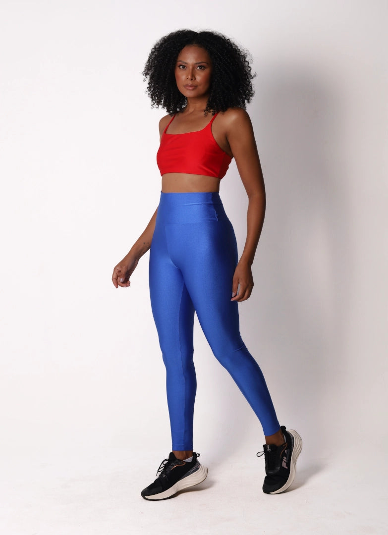 Satin Touch Sculpt Legging - Ocean