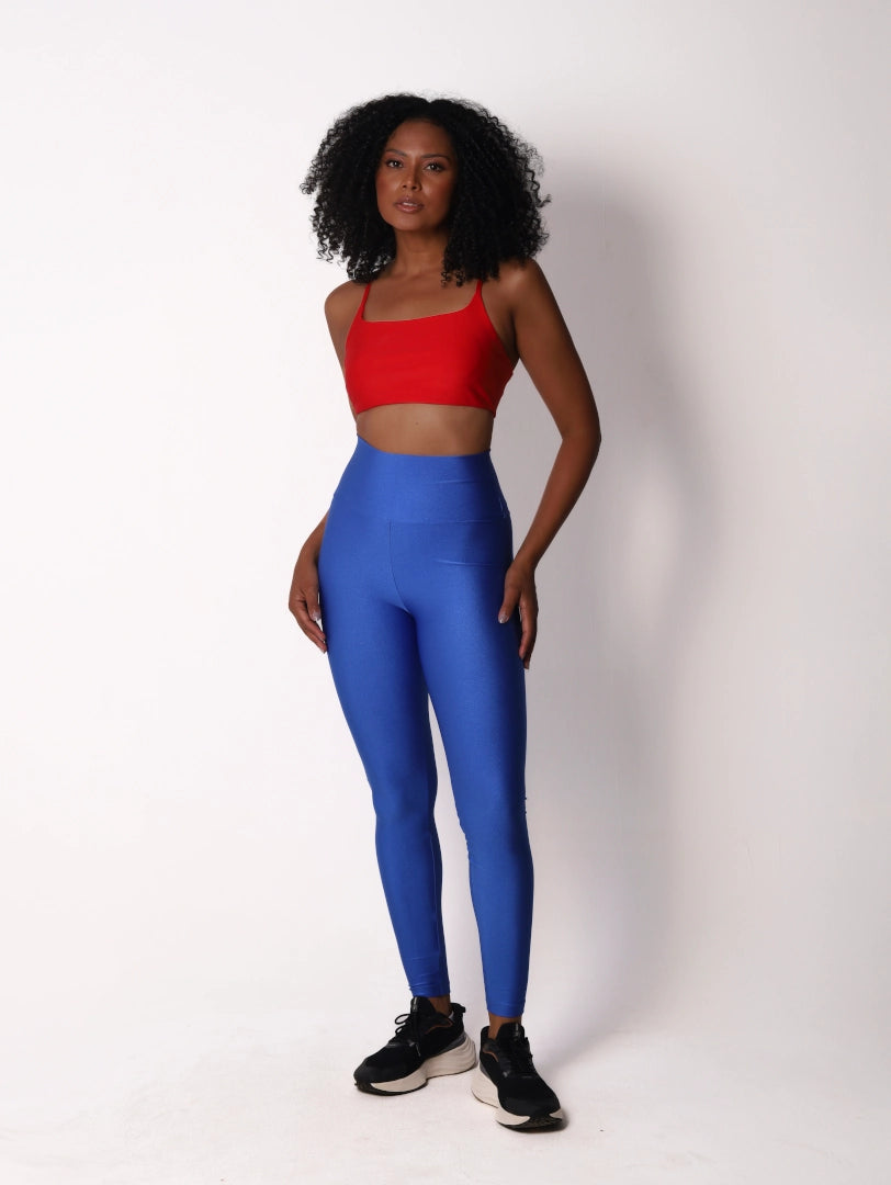 Satin Touch Sculpt Legging - Ocean