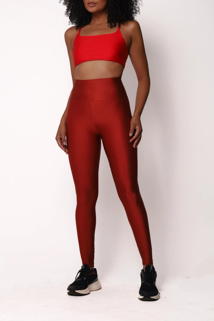 Satin High-Waist Sculpt - Liquor