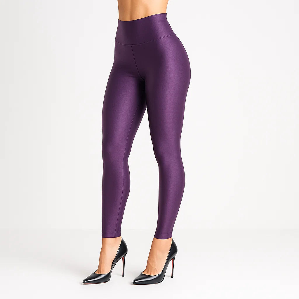 Satin Touch Sculpt Legging - Ametista