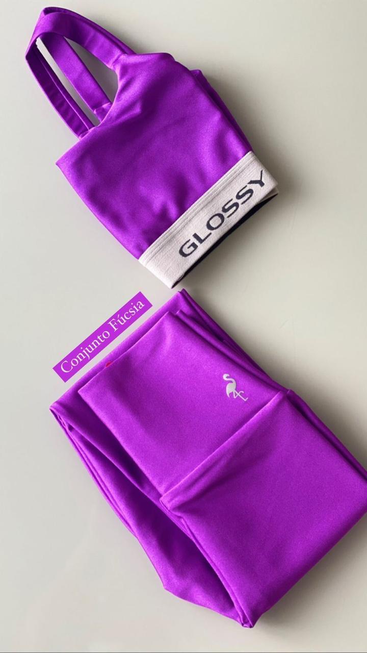 Satin High-Waist Sculpt - Fuchsia