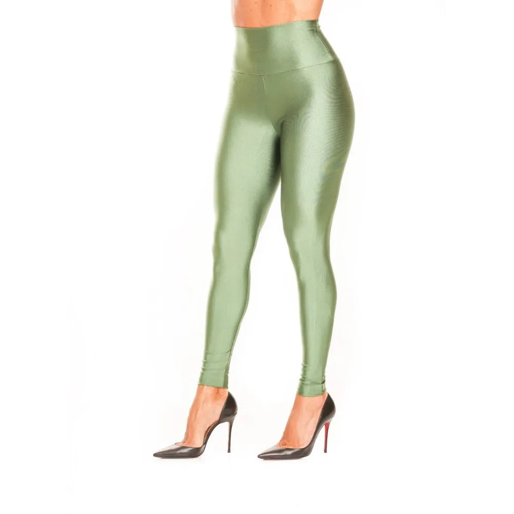 Satin High-Waist Sculpt - Alecrim