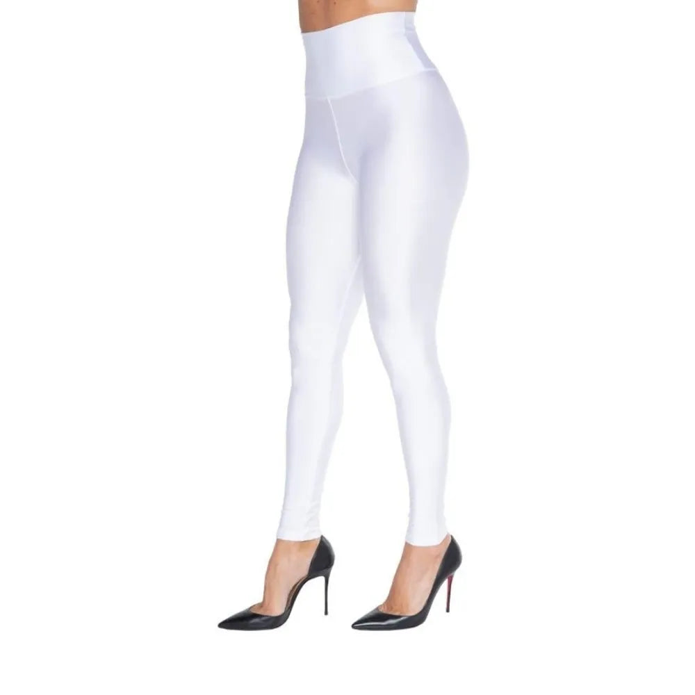 High-Waist Sculpt - White