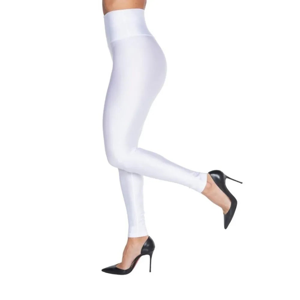 High-Waist Sculpt - White