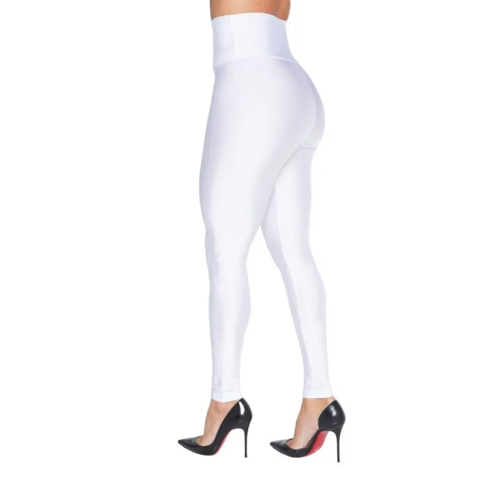 High-Waist Sculpt - White