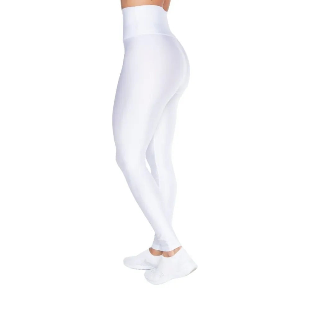 High-Waist Sculpt - White