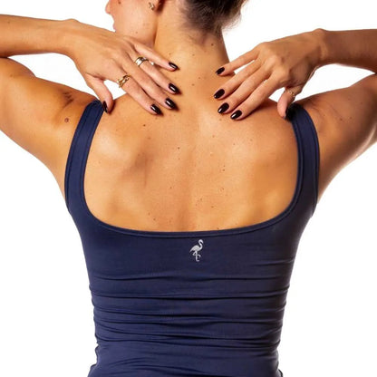 Seamless Tank - Marinho