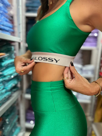 Top Glossy - Verde Bandeira