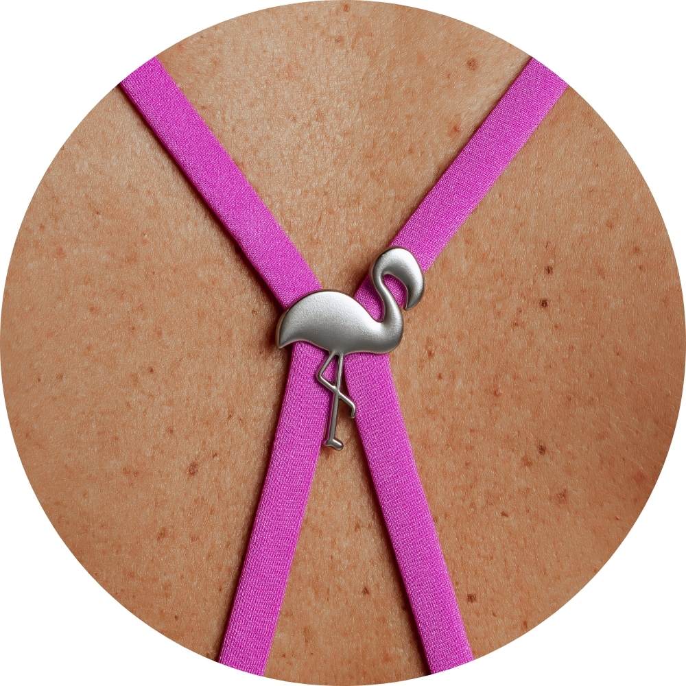 Top Flamingo - Rosa Bikini