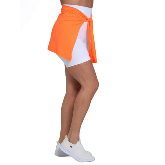 Gym Up Skirt - Tangerine