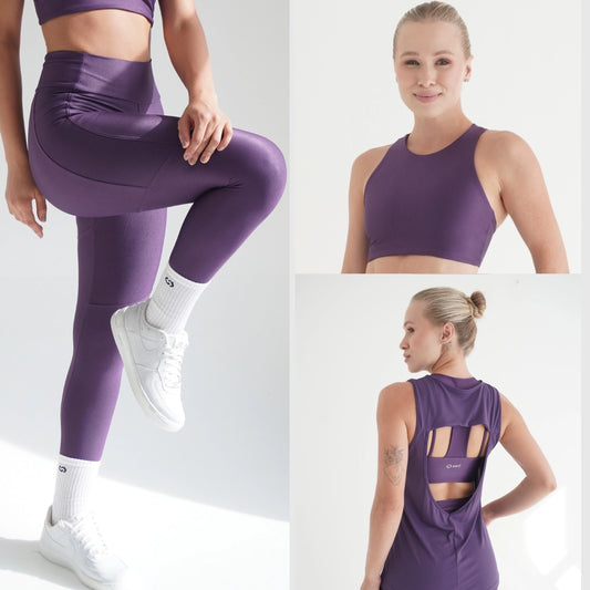 3-Piece Sculpt Set: Legging, Bra & Tank