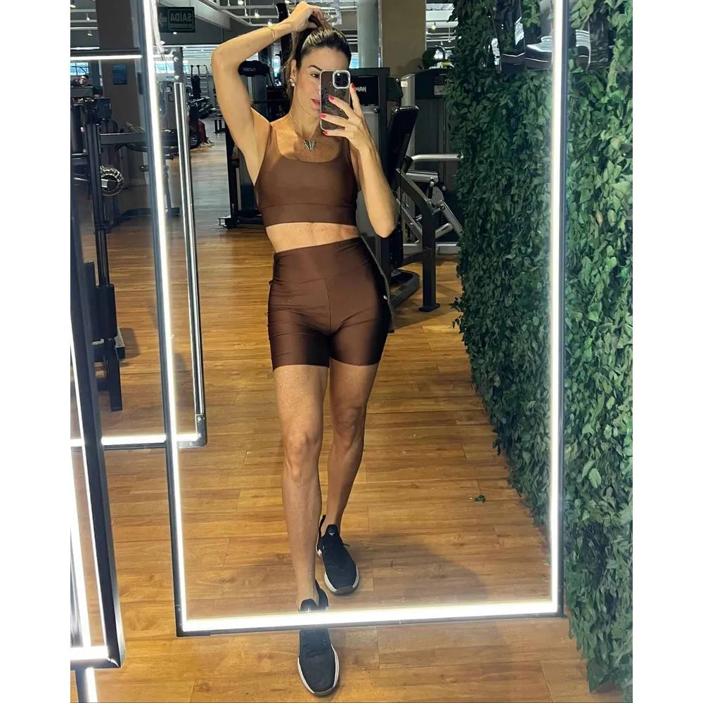 Satin Touch Sculpt Short - Cookie