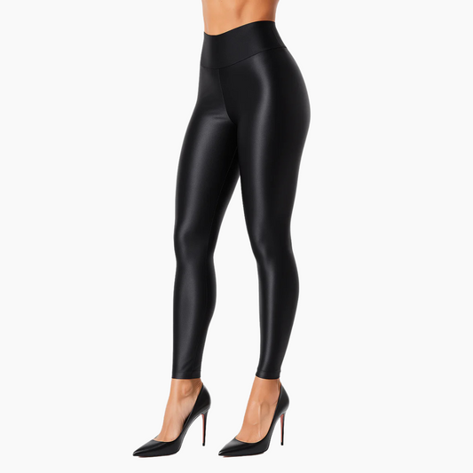 Satin Touch Sculpt Legging - Cirrê Black