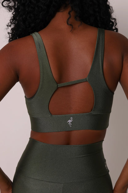 Satin High-Waist Sculpt - Croco