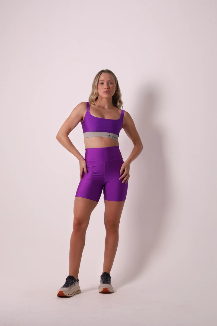Satin Touch Sculpt Short - Fuchsia