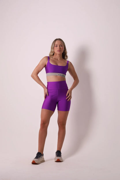 Satin Touch Sculpt Short - Fuchsia