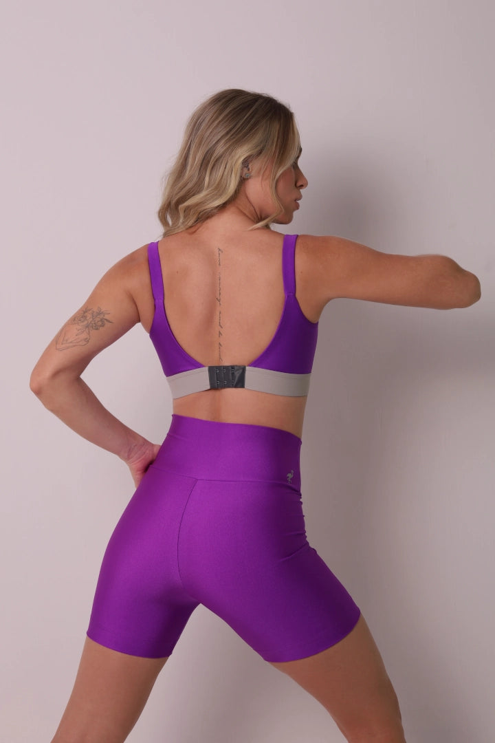 Satin Touch Sculpt Short - Fuchsia
