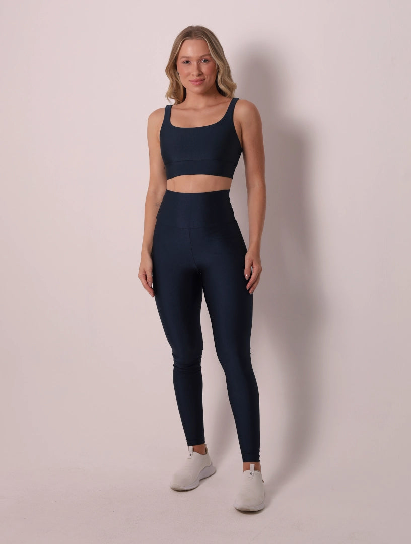 Satin Touch Sculpt Legging - Shark