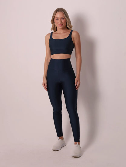 Satin Touch Sculpt Legging - Shark