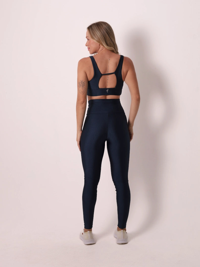 Satin Touch Sculpt Legging - Shark