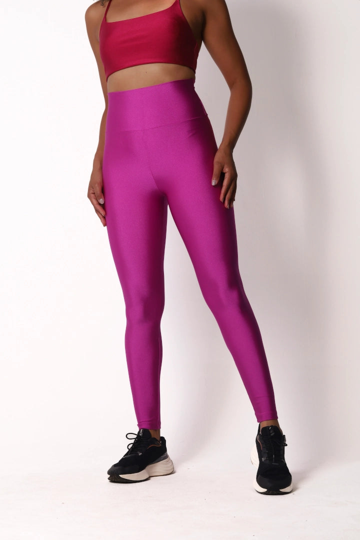 Satin Touch Sculpt Legging - Flamboyant
