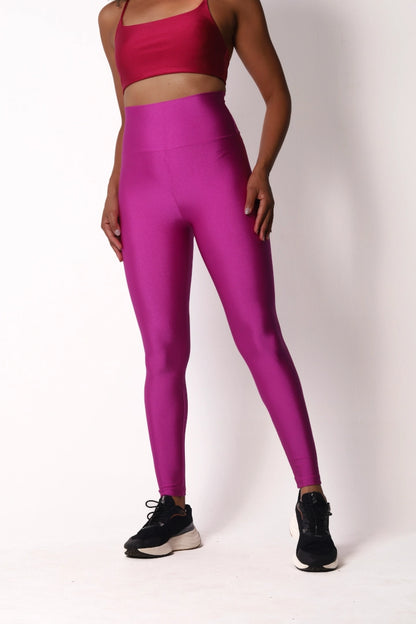 Satin Touch Sculpt Legging - Flamboyant