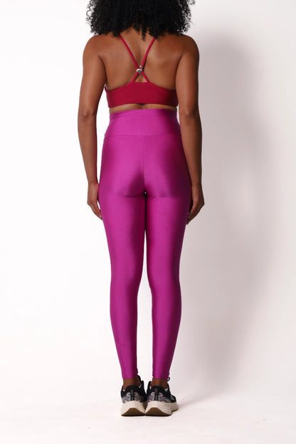 Satin Touch Sculpt Legging - Flamboyant
