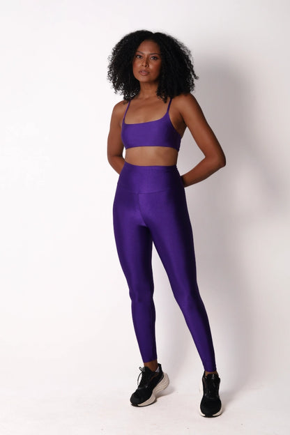 Satin Touch Sculpt Legging - Ipê Roxo
