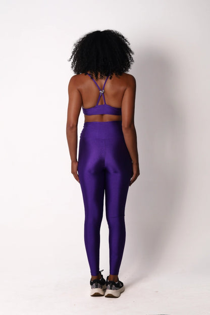 Satin Touch Sculpt Legging - Ipê Roxo