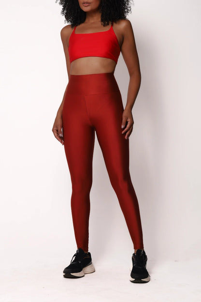 Satin High-Waist Sculpt - Liquor