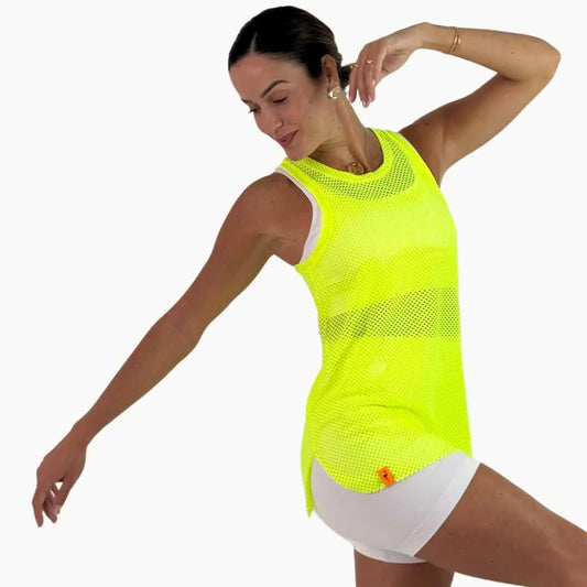 Mesh Tank Top - Lima Neon
