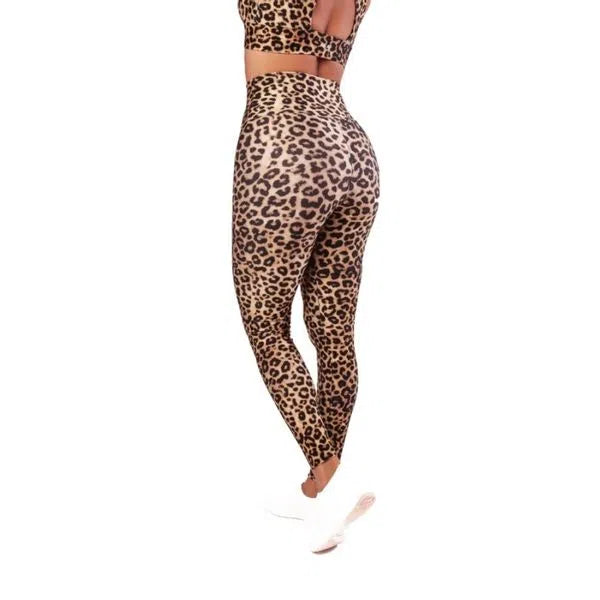 Shiny Legging - Animal Print