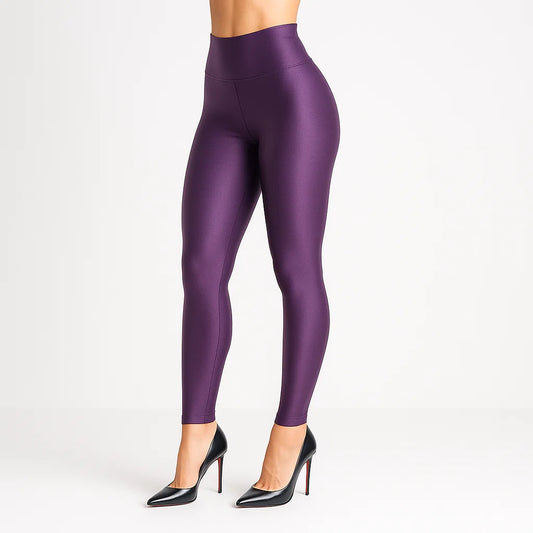 Satin High-Waist Sculpt - Ametista