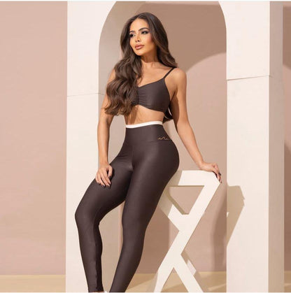 Duo-Color Set – Reversible Sports Bra & Leggings