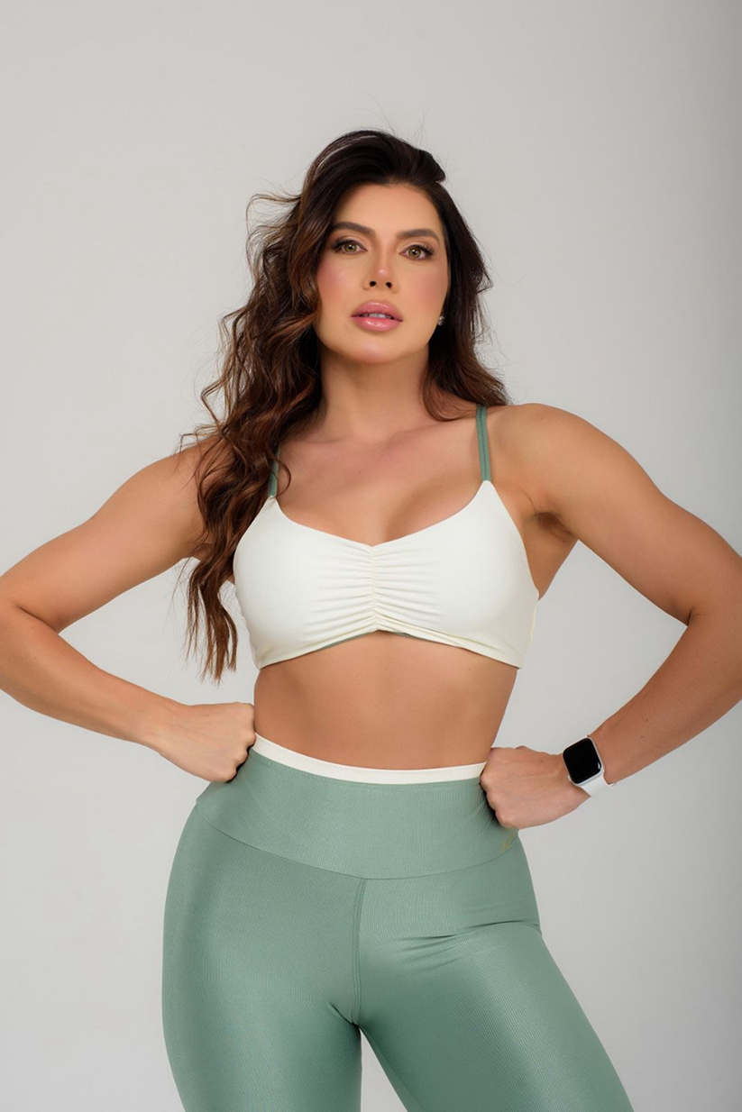 Duo-Color Set – Reversible Sports Bra & Leggings