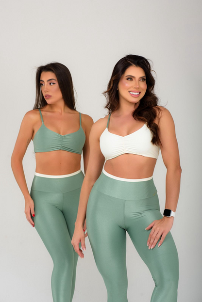 Duo-Color Set – Reversible Sports Bra & Leggings