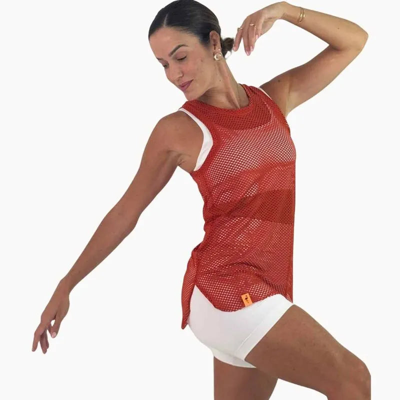 Mesh Tank Top - Liquor